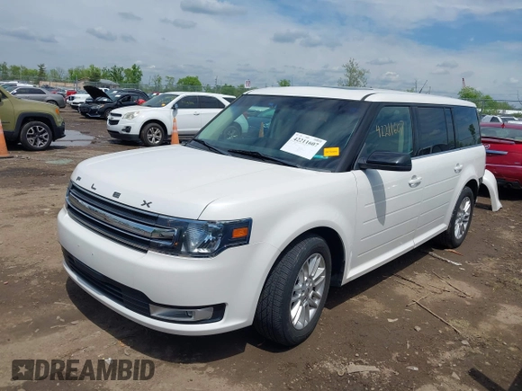 2013 Ford Flex SEL z VIN 2FMGK5C83DBD24521, wystawiony jako IAAI lot #42211607 z przebiegiem 95 735 mil mil oraz . Historia ofert i sprzedaży dostępna na DreamBid. Obrazek 17.