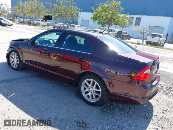 2012 Ford Fusion SEL with VIN 3FAHP0JA8CR416829, listed as a IAAI auction lot 41856983 with 57,965 mi miles and . Bid and sale history available at DreamBid. Image 3.