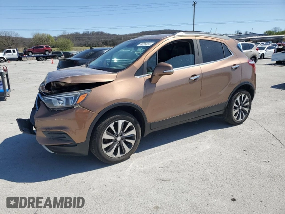 2017 Buick Encore Preferred with VIN KL4CJESB5HB007140, listed as a Copart auction lot 49235555 with 71,210 mi miles and Salvage title. Bid and sale history available at DreamBid. Image 1.