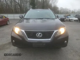 2010 Lexus RX 350 with VIN 2T2BK1BA6AC062908, listed as a Copart auction lot 52739005 with 124,793 mi miles and Salvage Title. Bid and sale history available at DreamBid. Image 5.