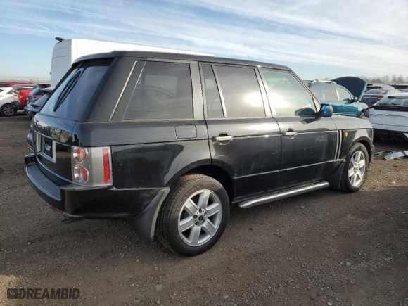 2004 Land Rover Range Rover HSE with VIN SALME11404A169258, listed as a Copart auction lot 83036594 with 0 mi miles and Clean Title. Bid and sale history available at carsss.com. Image 3.