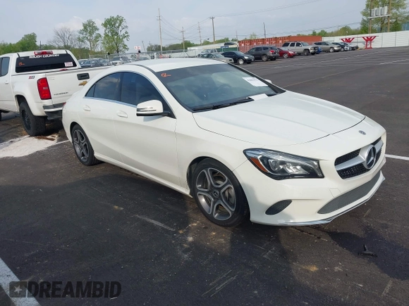 2018 Mercedes-Benz CLA 250 with VIN WDDSJ4EB7JN604260, listed as a IAAI auction lot 42001931 with 85,556 mi miles and . Bid and sale history available at DreamBid. Image 1.