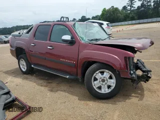 2008 Chevrolet Avalanche 3LT with VIN 3GNFK12388G221880, listed as a Copart auction lot 55097845 with 188,328 mi miles and Salvage title. Bid and sale history available at DreamBid. Image 4.