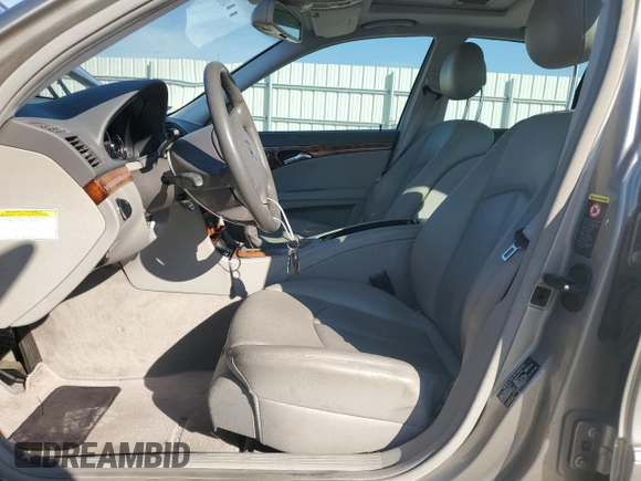 2005 Mercedes-Benz E 320 with VIN WDBUF82J35X170337, listed as a Copart auction lot 43223225 with 71,543 mi miles and Salvage Title. Bid and sale history available at DreamBid. Image 7.