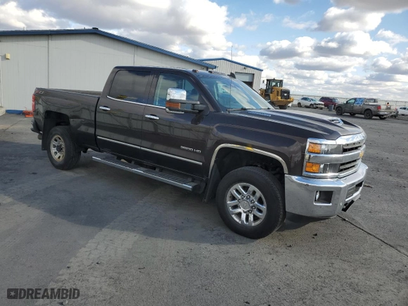 2018 Chevrolet Silverado 3500HD LTZ with VIN 1GC4K0EY8JF243127, listed as a Copart auction lot 74387034 with 98,634 mi miles and Salvage Title. Bid and sale history available at carsss.com. Image 4.