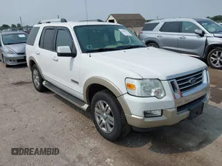 2006 Ford Explorer Eddie Bauer z VIN 1FMEU74E16UB33744, wystawiony jako IAAI lot #42387031 z przebiegiem 186 674 mil mil oraz . Historia ofert i sprzedaży dostępna na DreamBid. Obrazek 1.