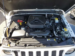 2022 Jeep Wrangler Unlimited Willys with VIN 1C4HJXDN2NW134737, listed as a Copart auction lot 67411754 with 56,296 mi miles and Salvage Title. Bid and sale history available at DreamBid. Image 12.