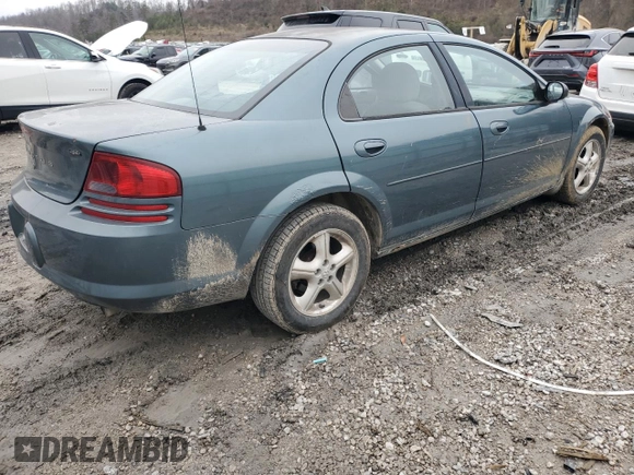 2005 Dodge Stratus SXT z VIN 1B3EL46R95N644182, wystawiony jako Copart lot #42978775 z przebiegiem 104 663 mil mil oraz Szkoda całkowita • Salvage title. Historia ofert i sprzedaży dostępna na DreamBid. Obrazek 3.