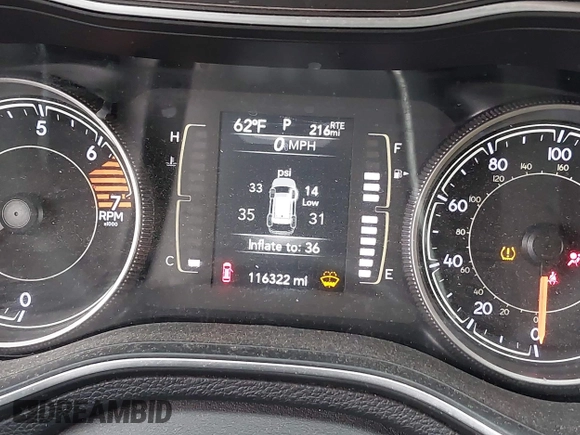 2019 Jeep Cherokee Latitude Plus с VIN 1C4PJLLB0KD486380, выставлен на аукционе IAAI как лот 42206108 с пробегом 116 322 миль миль и . История ставок и продаж доступна на DreamBid. Изображение 15.