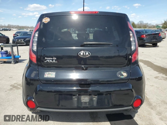 2016 Kia Soul + with VIN KNDJP3A50G7403800, listed as a Copart auction lot 50514345 with 112,036 mi miles and Clean Title. Bid and sale history available at carsss.com. Image 6.