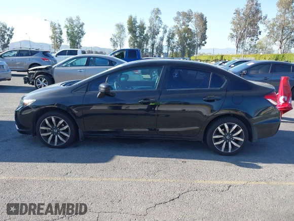 2015 Honda Civic Sedan EX-L with VIN 2HGFB2F93FH555021, listed as a IAAI auction lot 41904781 with 151,982 mi miles. Bid and sale history available at carsss.com. Image 15.