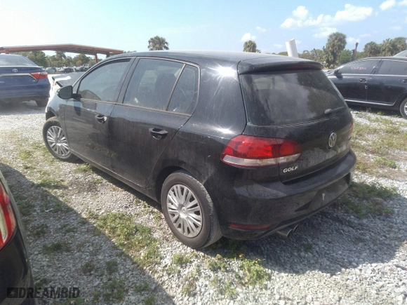 2011 Volkswagen Golf with VIN WVWDA7AJ1BW101448, listed as a IAAI auction lot 41673677 with 65,066 mi miles. Bid and sale history available at carsss.com. Image 3.