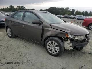 2010 Kia Forte EX with VIN KNAFU4A28A5255812, listed as a Copart auction lot 69701234 with 225,168 mi miles and Salvage Title. Bid and sale history available at carsss.com. Image 4.