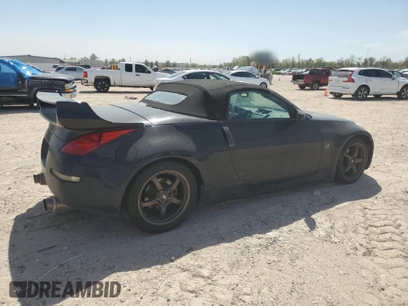 2004 Nissan 350Z Enthusiast with VIN JN1AZ36A54M250086, listed as a Copart auction lot 49873795 with 151,150 mi miles and Salvage Title. Bid and sale history available at DreamBid. Image 3.