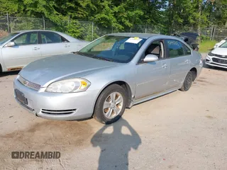 2012 Chevrolet Impala LS Retail with VIN 2G1WA5E37C1116109, listed as a IAAI auction lot 42442315 with 168,000 mi miles and . Bid and sale history available at DreamBid. Image 2.