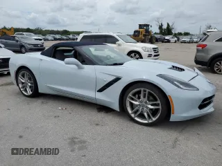 2019 Chevrolet Corvette 2LT with VIN 1G1YD3D77K5109327, listed as a Copart auction lot 62722504 with 30,513 mi miles and Salvage Title. Bid and sale history available at carsss.com. Image 4.