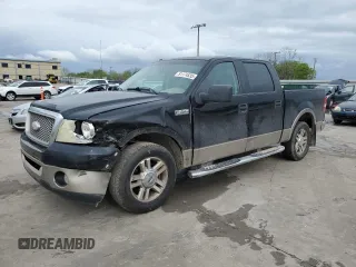 2006 Ford F-150 XLT with VIN 1FTPW12V36KD91489, listed as a Copart auction lot 51174535 with 140,008 mi miles and Salvage Title. Bid and sale history available at carsss.com. Image 1.