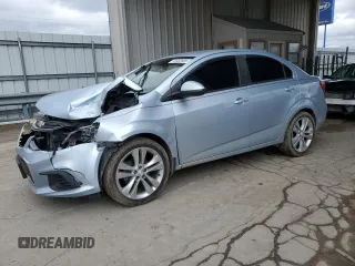 2017 Chevrolet Sonic LS with VIN 1G1JB5SH1H4163865, listed as a Copart auction lot 53302605 with 133,765 mi miles and Salvage title. Bid and sale history available at DreamBid. Image 1.