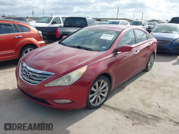 2012 Hyundai Sonata 2.4L Limited PZEV with VIN 5NPEC4AC4CH386426, listed as a IAAI auction lot 42036754 with 216,619 mi miles. Bid and sale history available at carsss.com. Image 2.
