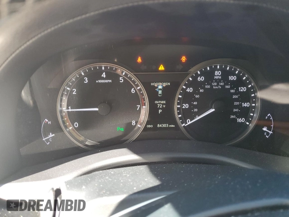 2013 Lexus GS 350 with VIN JTHCE1BL0D5004181, listed as a Copart auction lot 55527715 with 84,303 mi miles and Salvage Title. Bid and sale history available at DreamBid. Image 9.