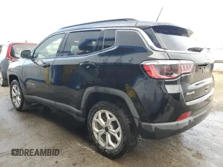 2025 Jeep Compass Latitude с VIN 3C4NJDBN1ST547206, выставлен на аукционе Copart как лот 55503235 с пробегом 5 454 миль миль и Чистый • Clean title. История ставок и продаж доступна на DreamBid. Изображение 2.