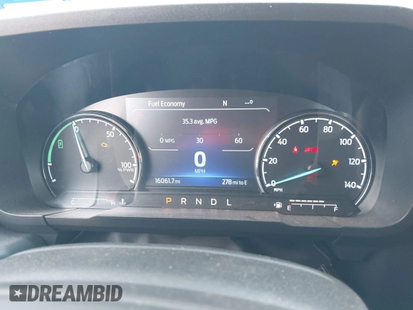 2023 Ford Maverick XL with VIN 3FTTW8E38PRA87508, listed as a IAAI auction lot 41930444 with 16,061 mi miles and . Bid and sale history available at DreamBid. Image 7.