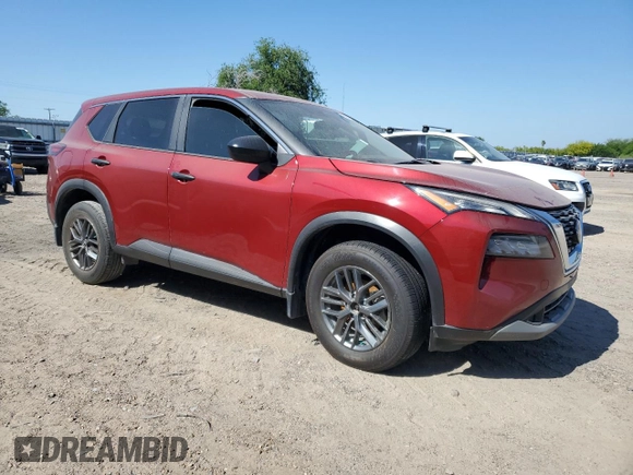 2023 Nissan Rogue S with VIN 5N1BT3AA9PC769884, listed as a Copart auction lot 52877805 with 23,086 mi miles and Salvage title. Bid and sale history available at DreamBid. Image 4.