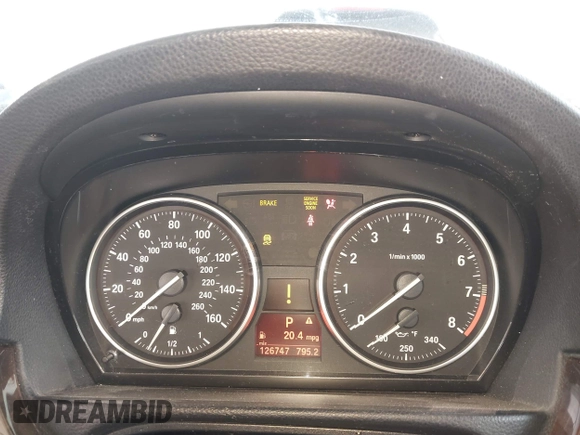 2011 BMW 3 Series 335i xDrive with VIN WBAPL5G59BNN22777, listed as a IAAI auction lot 42109275 with 126,747 mi miles and . Bid and sale history available at DreamBid. Image 7.