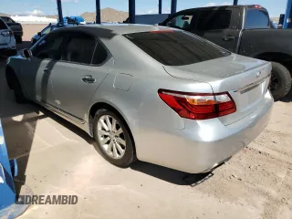 2012 Lexus LS 460 with VIN JTHBL5EF2C5111455, listed as a Copart auction lot 49353025 with 48,864 mi miles and Salvage title. Bid and sale history available at DreamBid. Image 2.