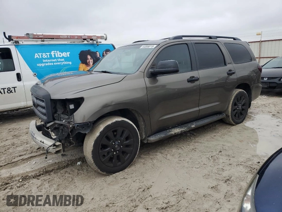 2014 Toyota Sequoia Limited with VIN 5TDKY5G17ES055546, listed as a Copart auction lot 44508015 with 263,503 mi miles and Clean Title. Bid and sale history available at carsss.com. Image 1.