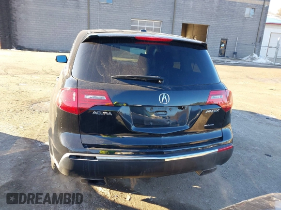2011 Acura MDX with VIN 2HNYD2H24BH540873, listed as a IAAI auction lot 41451587 with 188,326 mi miles. Bid and sale history available at carsss.com. Image 16.
