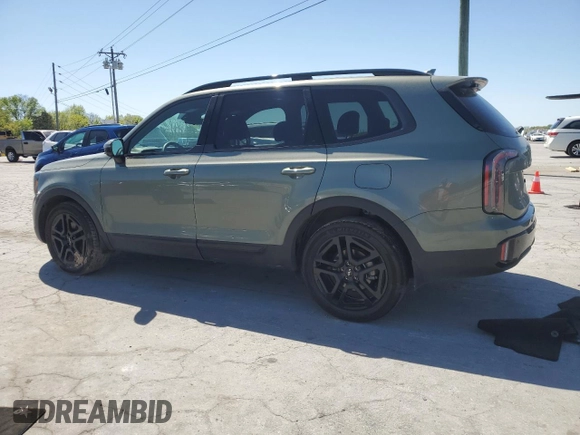 2024 Kia Telluride SX Prestige X-Line with VIN 5XYP5DGC0RG532699, listed as a Copart auction lot 52820365 with 10,455 mi miles and Salvage title. Bid and sale history available at DreamBid. Image 2.