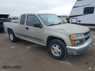 2007 Chevrolet Colorado LT w/1LT with VIN 1GCCS19E578155845, listed as a IAAI auction lot 41427067 with 114,430 mi miles. Bid and sale history available at carsss.com. Image 1.