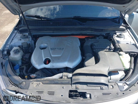 2015 Kia Optima Hybrid with VIN KNAGM4AD2F5082642, listed as a IAAI auction lot 39434717 with 131,000 mi miles. Bid and sale history available at carsss.com. Image 10.