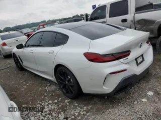 2022 BMW 8 Series M850i with VIN WBAGV8C03NCJ56725, listed as a Copart auction lot 66950784 with 26,359 mi miles and Salvage Title. Bid and sale history available at carsss.com. Image 2.