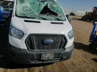 2023 Ford Transit Cargo with VIN 1FTBR3U85PKA70415, listed as a Copart auction lot 47869205 with 68,379 mi miles and Salvage Title. Bid and sale history available at DreamBid. Image 11.