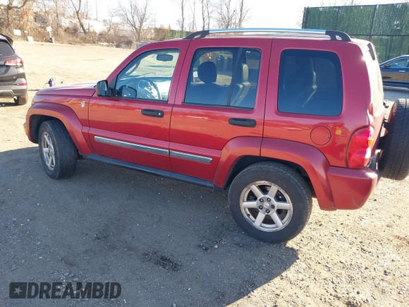 2007 Jeep Liberty Limited with VIN 1J4GL58K67W523792, listed as a IAAI auction lot 41305498 with 143,115 mi miles. Bid and sale history available at carsss.com. Image 3.