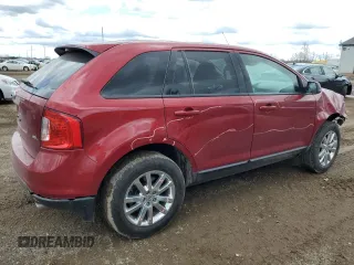 2014 Ford Edge SEL with VIN 2FMDK3JC0EBB40881, listed as a Copart auction lot 53697915 with 76,846 mi miles and Clean Title. Bid and sale history available at carsss.com. Image 3.