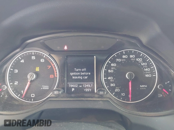 2014 Audi Q5 Premium z VIN WA1CFAFP5EA108342, wystawiony jako IAAI lot #42371378 z przebiegiem 78 602 mil mil oraz . Historia ofert i sprzedaży dostępna na DreamBid. Obrazek 7.
