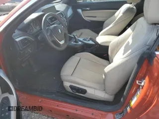 2015 BMW 2 Series 228i xDrive with VIN WBA1K7C50FV235022, listed as a Copart auction lot 70205714 with Not Provided miles and Salvage Title. Bid and sale history available at DreamBid. Image 7.