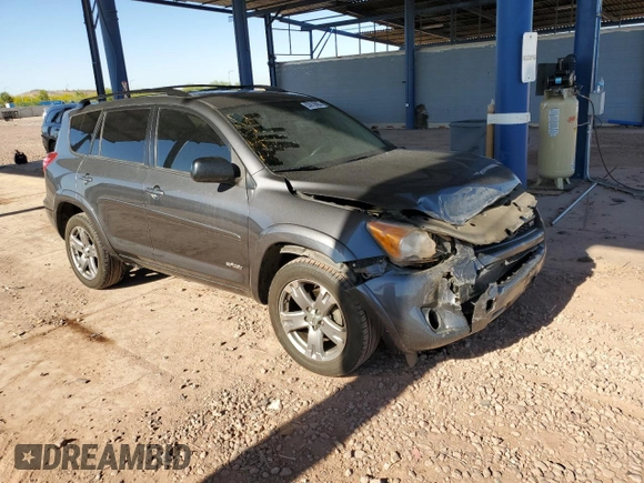 2010 Toyota RAV4 Sport with VIN JTMWK4DV9AD003233, listed as a Copart auction lot 53918805 with 147,127 mi miles and Salvage title. Bid and sale history available at DreamBid. Image 4.