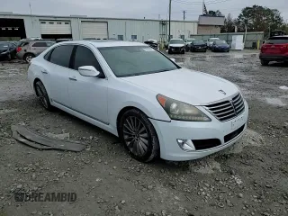 2015 Hyundai Equus Ultimate z VIN KMHGH4JH3FU099414, wystawiony jako Copart lot #83268144 z przebiegiem 133 560 mil mil oraz Szkoda całkowita • Salvage title. Historia ofert i sprzedaży dostępna na DreamBid. Obrazek 10.