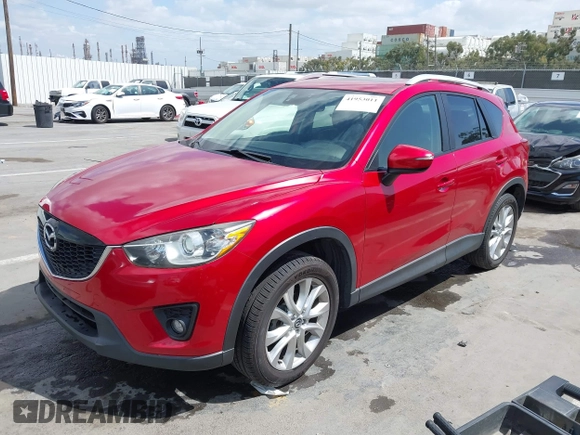 2015 Mazda CX-5 Grand Touring with VIN JM3KE2DY7F0537017, listed as a IAAI auction lot 41953011 with 78,098 mi miles. Bid and sale history available at carsss.com. Image 18.