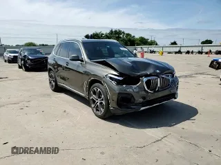 2023 BMW X5 xDrive40i with VIN 5UXCR6C01P9P27041, listed as a Copart auction lot 59009585 with 45,568 mi miles and Salvage title. Bid and sale history available at DreamBid. Image 15.