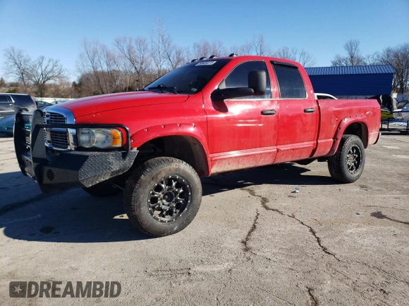 2003 Dodge Ram 3500 ST with VIN 3D7LU38C43G758348, listed as a Copart auction lot 88806075 with 309,083 mi miles and Salvage Title. Bid and sale history available at carsss.com. Image 1.