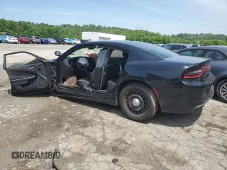 2018 Dodge Charger Police with VIN 2C3CDXKT3JH266258, listed as a Copart auction lot 55683724 with Not Provided miles and Salvage Title. Bid and sale history available at carsss.com. Image 2.