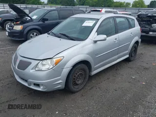2007 Pontiac Vibe with VIN 5Y2SL658X7Z411431, listed as a IAAI auction lot 42181112 with 167,246 mi miles. Bid and sale history available at carsss.com. Image 2.