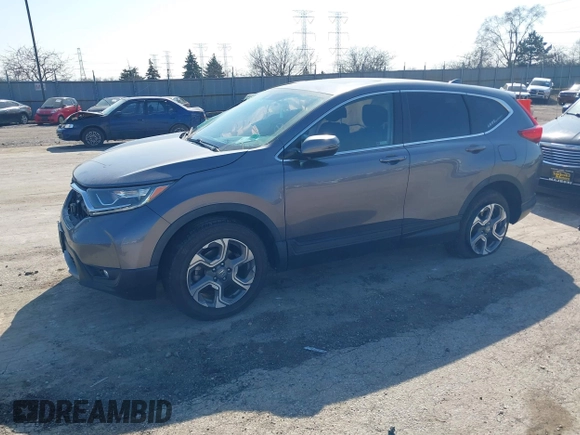 2018 Honda CR-V EX with VIN 7FARW2H5XJE047870, listed as a IAAI auction lot 41777145 with 50,358 mi miles and . Bid and sale history available at carsss.com. Image 17.