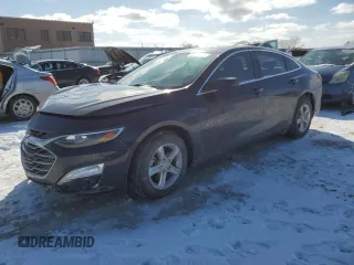 2022 Chevrolet Malibu LS with VIN 1G1ZB5ST2NF215673, listed as a Copart auction lot 45935285 with 33,234 mi miles and Salvage Title. Bid and sale history available at DreamBid. Image 1.