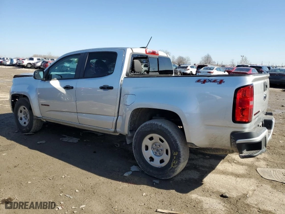 2019 Chevrolet Colorado 4WD LT with VIN 1GCGTCENXK1303618, listed as a Copart auction lot 46494555 with 80,904 mi miles and Salvage Title. Bid and sale history available at carsss.com. Image 2.